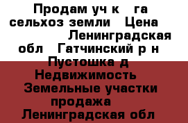 Продам уч-к 30га сельхоз/земли › Цена ­ 13 500 000 - Ленинградская обл., Гатчинский р-н, Пустошка д. Недвижимость » Земельные участки продажа   . Ленинградская обл.